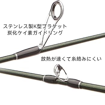 トラウトロッド カーボン製 コルクグリップ Amazon | ritutou バスロッド 釣り竿 ルアーロッド カーボン